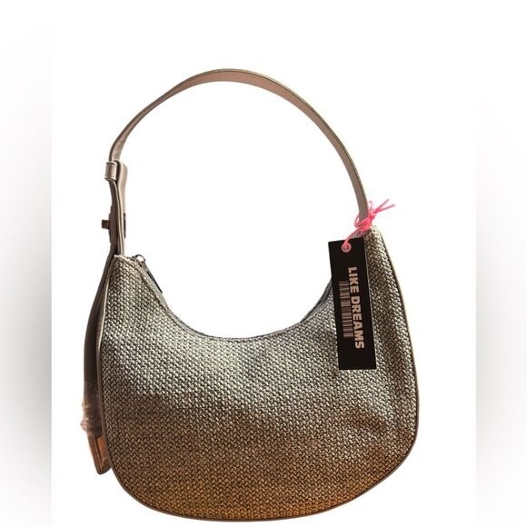 LIKE DREAMS
Luna Spring Straw Shoulder Bag - soft blue - Picture 4 of 7